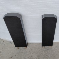 Black Rectangle Granite Tombstone 02