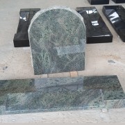 White Granite Headstone 02